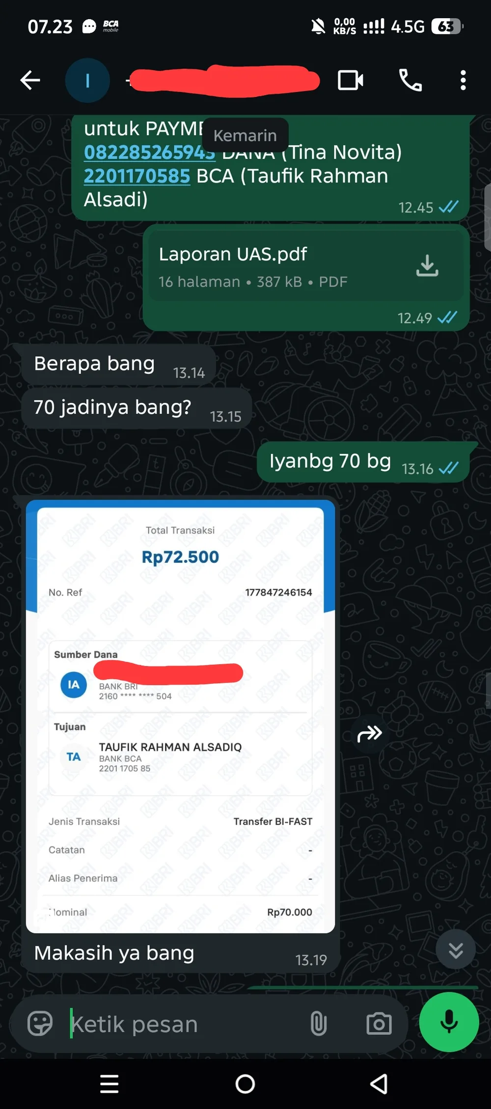Testimoni CUSTOMER 2