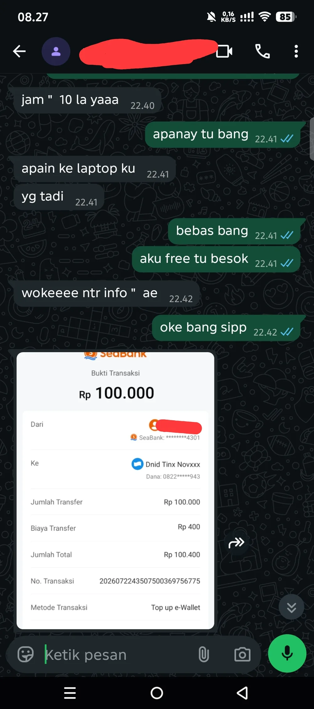 Testimoni CUSTOMER 4